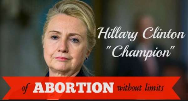 Hillary Clinton on the Rights of the Unborn Child