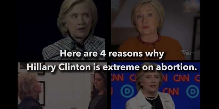 Hillary Clinton: Abortion Extremist