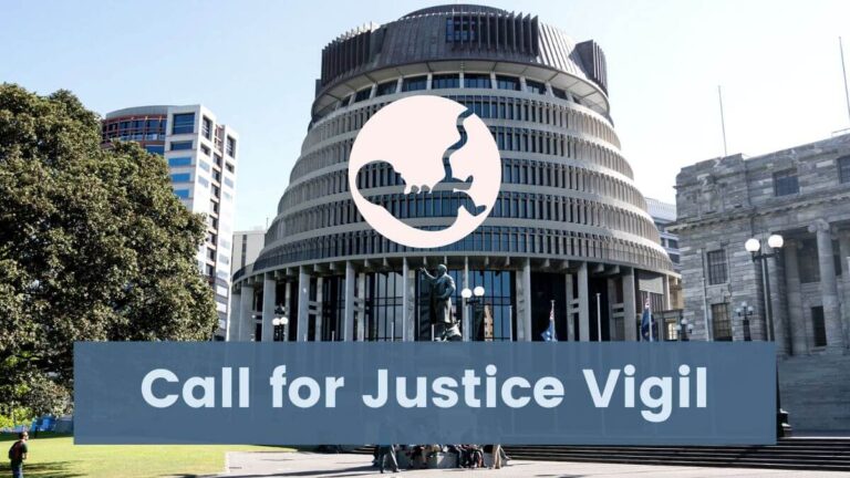 Call for Justice Vigil – We must continue to speak up until this law is overturned